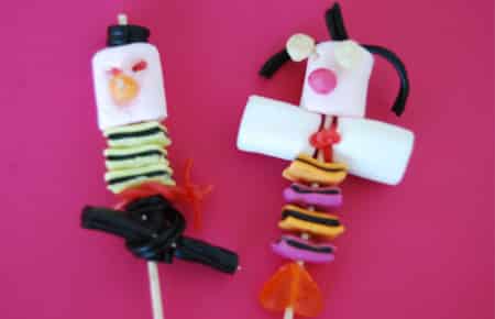 brochette de bonbon