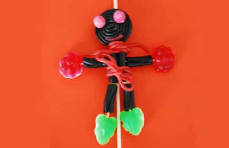 brochette de bonbons